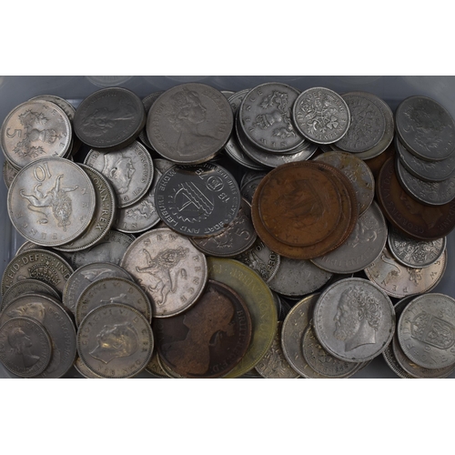 147 - Two Boxes of Mixed Unsorted Coinage (1.6kg)