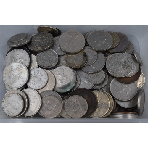 147 - Two Boxes of Mixed Unsorted Coinage (1.6kg)