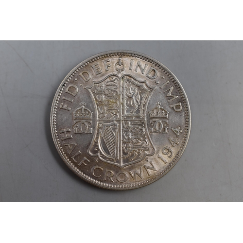 159 - George VI 1944 Silver Half Crown