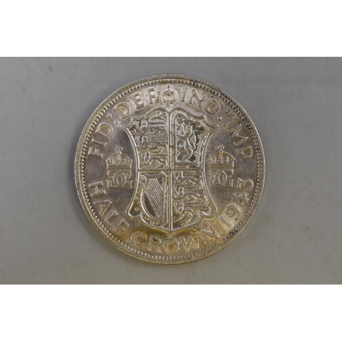 163 - George VI 1943 Silver Half Crown