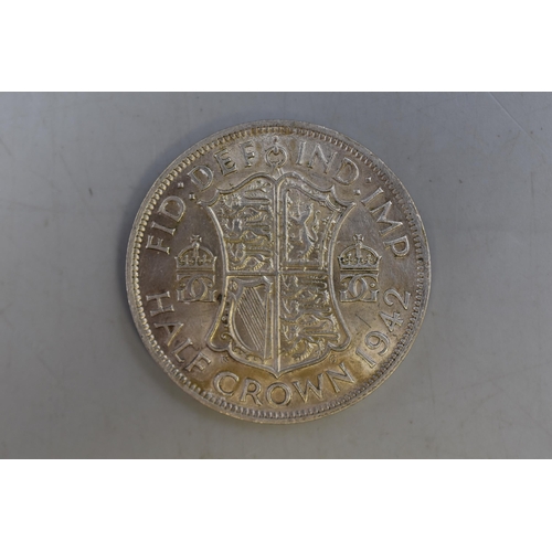 164 - George VI 1942 Silver Half Crown