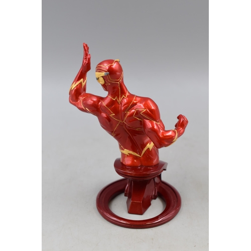 187 - A Collectable Limited Edition DC Flash Superhero Bust, Approx 6