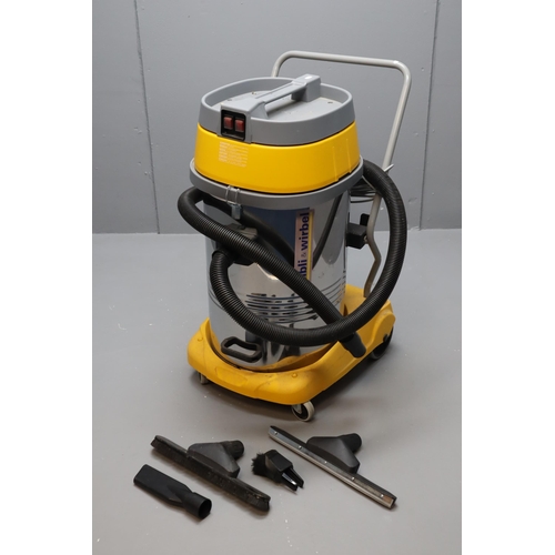 381 - Industrial Ghibli & Wirbel AS 590 1K CBN 80 Litre Professional Wet and Dry Vacuum Cleaner 240V C... 