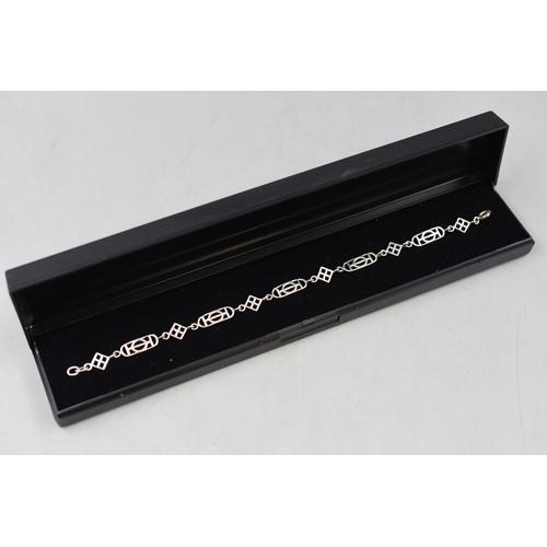 238 - Rene Mackintosh Style Silver 925 Bracelet Complete with Presentation Box