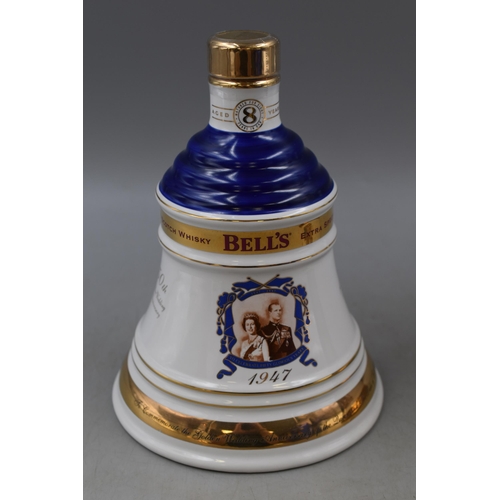 447 - Three Commemorative Bell’s Scotch Whisky Decanters. One Sealed to Commemorate the Wedding of C... 