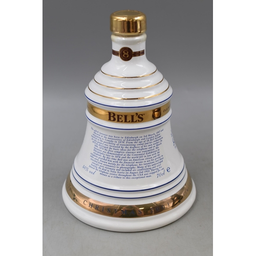 448 - Two Commemorative Christmas Bell Decanters of Bell’s Extra Special Scotch Whisky. Includes 200... 