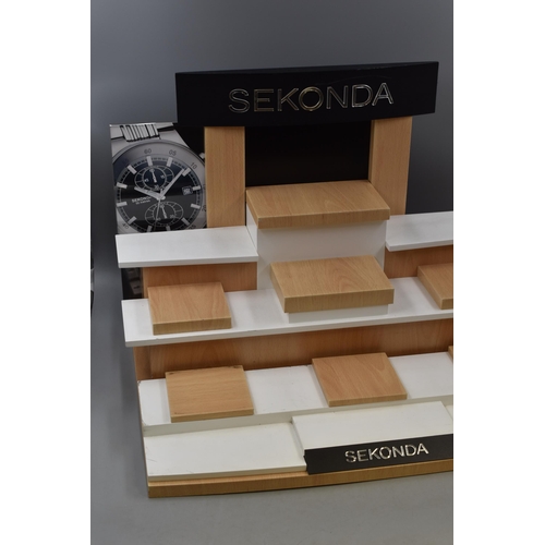 475 - Large Sekonda Watch Stand fits Approx. 35 (25