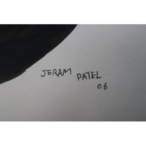 326 - Jeram Patel (1930 — 18 January 2016) Ink on Paper Signed and dated 'JERAM PATEL 06 (12