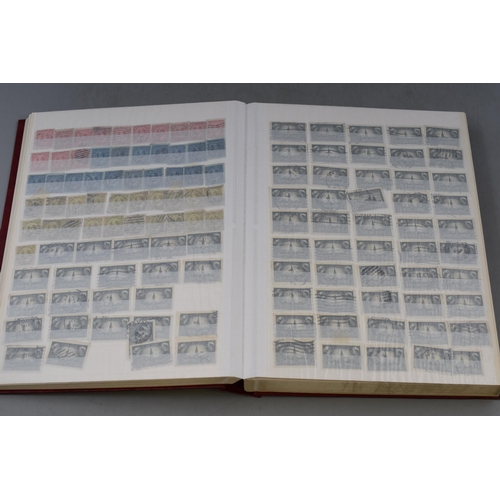 505 - Edelweis Stock Book Containing a Various Selection of Canadian Stamps