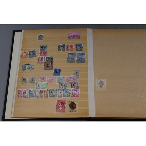 510 - Two Stock Albums Containing a Large Selection of Belgian Stamps.