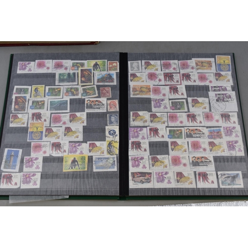 515 - Two Stamp Books Containing Various Australian Stamps