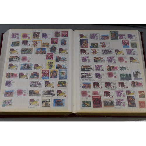 515 - Two Stamp Books Containing Various Australian Stamps