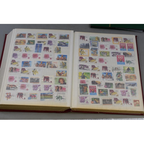 515 - Two Stamp Books Containing Various Australian Stamps