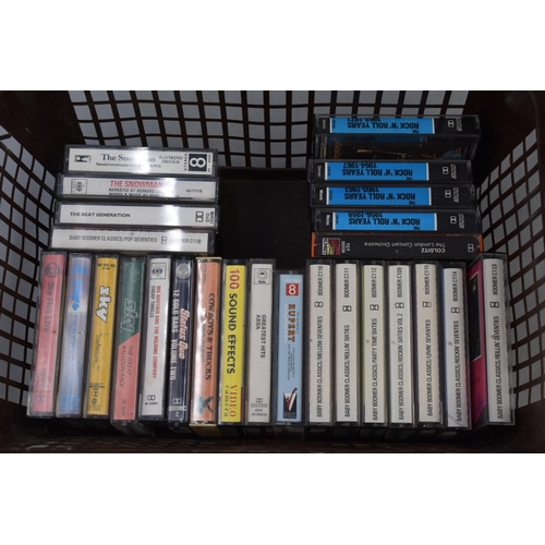 518 - A Selection of Cassette Tapes. Includes 'The Snowman', 'Cowboys & Trucks', And More