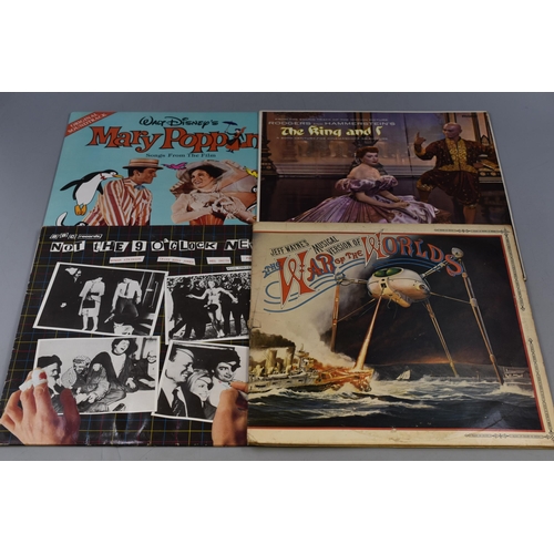 527 - Collection of Pre-Owned Vinyl LP's Depicting TV/Movie and Stage to Include 'The Wanderers, War of Th... 