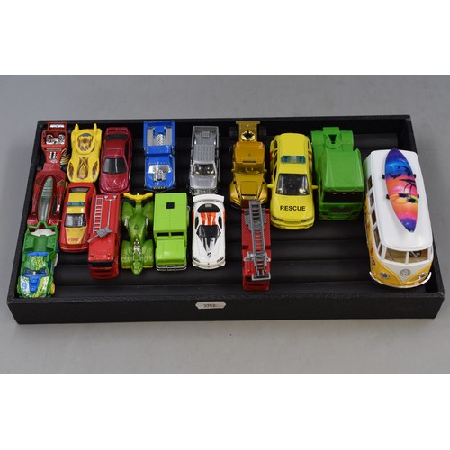 560 - Selection of 54 play worn miniature cars