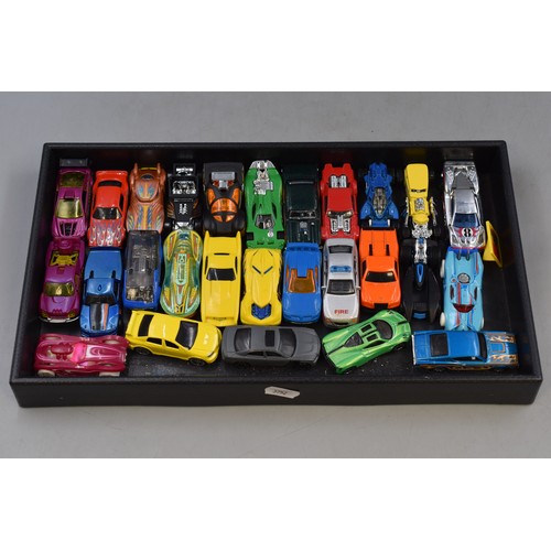 560 - Selection of 54 play worn miniature cars