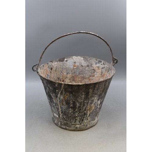 719 - Vintage Galvanised Bucket and Watering Can