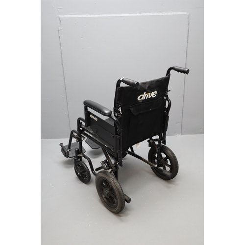 607 - Drive Wheelchair with Foot Rests and Brakes