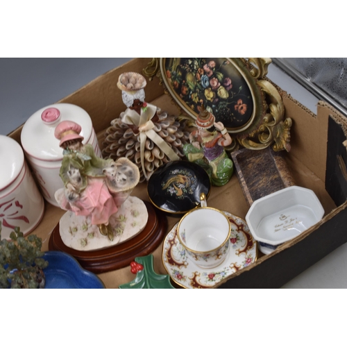 853 - Mixed Selection including Jewel tree, Figurines, Queens China, Denby and More