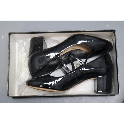 785 - Nine pairs of ladies shoes size 6/7 to include Jaques Michel, Next, clarks and more