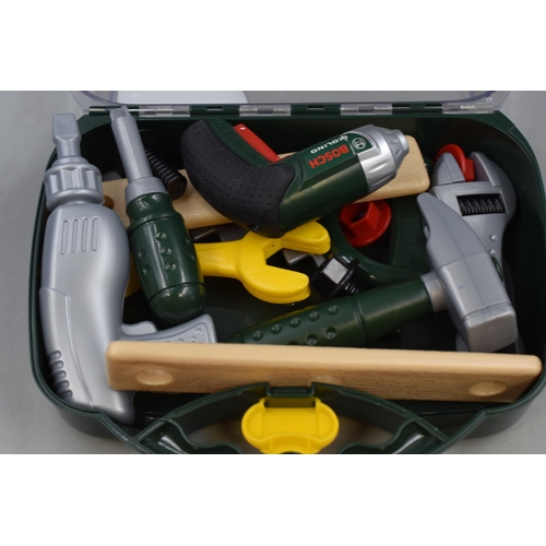 787 - Kids Bosch Work Case with Chainsaw and a Police Kit