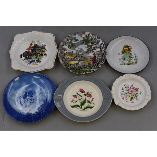 782 - A Selection of Collectable Plates. Includes Miniature Brass Plates, Figgjo Norway, Weatherby, And Mo... 