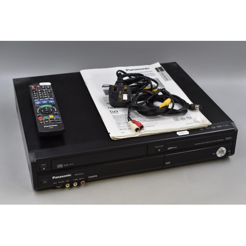Panasonic DMR-EZ47V DVD/VCR Recorder - Multi-Region - HDMI