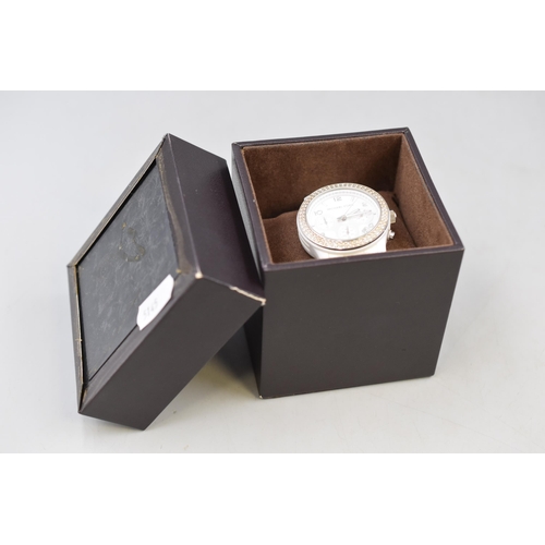 Michael kors watch box on sale white