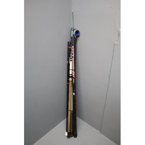 Selection of Fishing Rods Including Silstar ET 3064-730, Crane Sports 8M  Activator and More