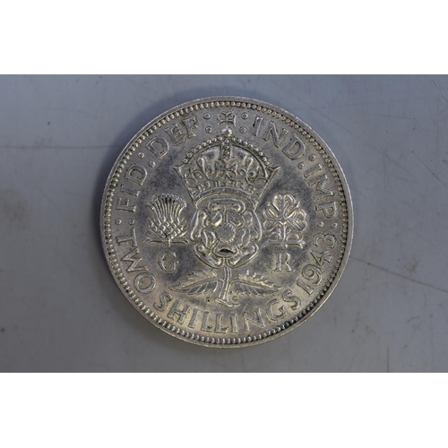 113 - George VI 1943 Silver Florin