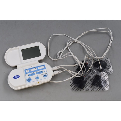 413 - Boots pain relief T.E.N.S machine with batteries working when tested