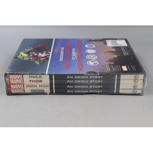 638 - New Sealed Marvel Avengers Assemble Story Collection with 20 Stickers