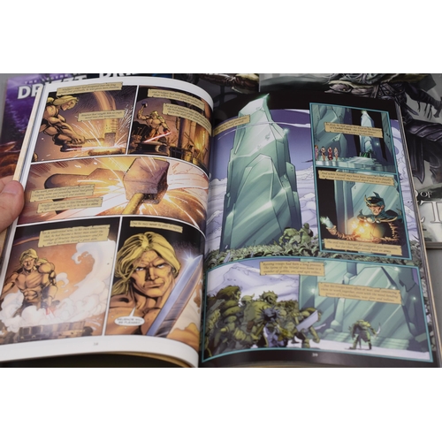 640 - Five Dungeons and Dragons The Legend of Drizzt Graphic Novels