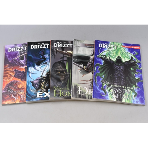 640 - Five Dungeons and Dragons The Legend of Drizzt Graphic Novels