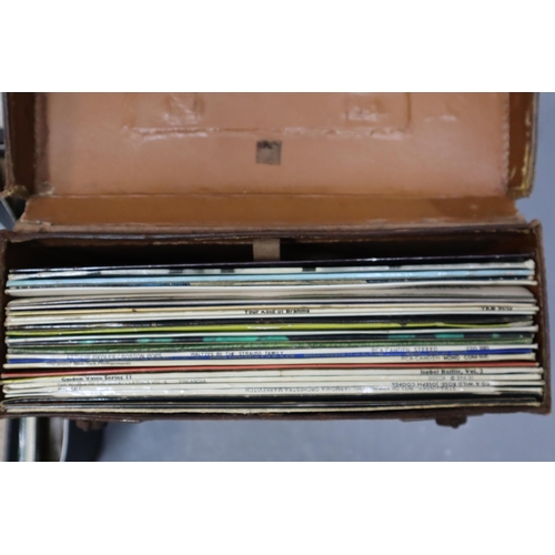 932 - Two Vintage Cases to include a Large Selection of mainly Classical Vinly Records