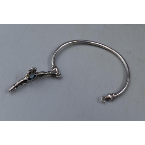 3 - Silver 925 Claddagh Celtic Style Bracelet