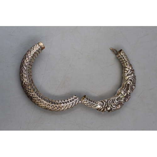 15 - Silver 900 Chinese Dragon Bracelet