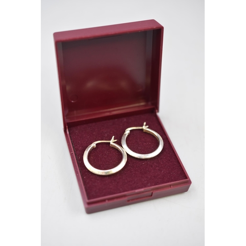 40 - Pair of Silver 925 Earrings Complete with Presentation Case