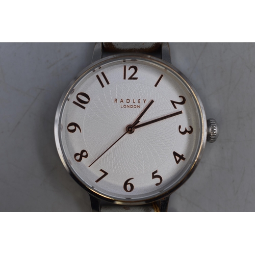 71 - Radley of London Ladies Watch with Leather Strap (Working)