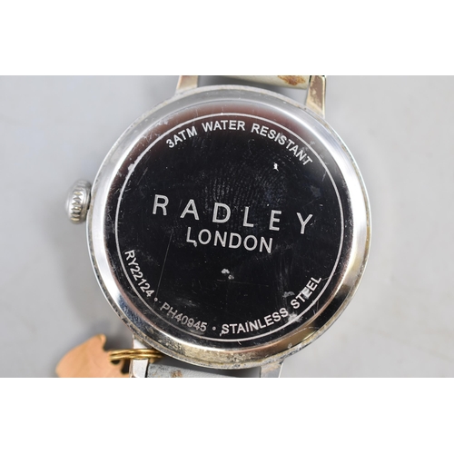 71 - Radley of London Ladies Watch with Leather Strap (Working)