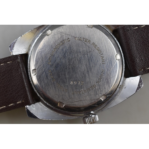84 - Ingersoll 17 Jewels Mechanical Date Watch (Working)