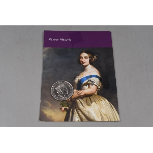 131 - Elizabeth II 2019 Queen Victoria Brilliant Uncirculated Coin in Display Case