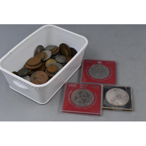 150 - A Selection of UK And Worldwide Coins To Include Silver, Commemorative Crowns and More