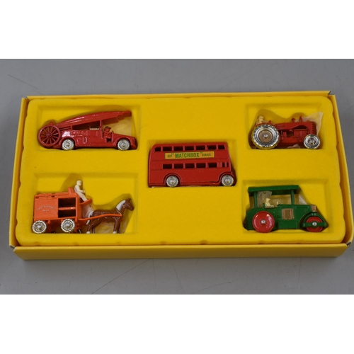 174 - Matchbox Series 40th Anniversary Commemorative Pack to include 5 Matchbox Original Series Die-cast V... 