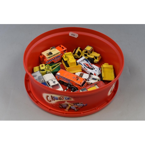 177 - A Selection of Die Cast Playworn Vehicles To Include Matchbox, Bburago, And More