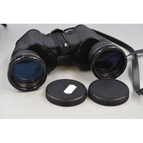 181 - Halina Sightsetter 20 x 50 Binoculars Complete with Case