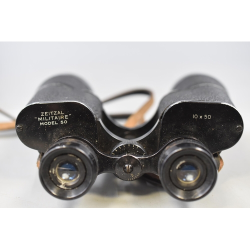 182 - Pair of 10 x 50 Binoculars with Case (case a/f)