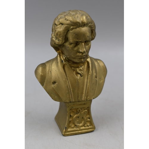 185 - Vintage Ceramic Beethoven Bust 6