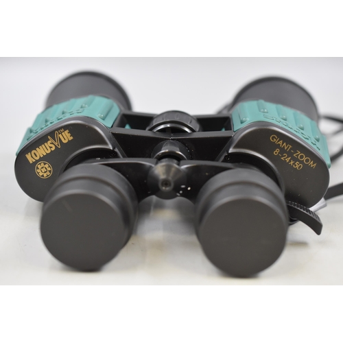 416 - A Pair of Konus Vue Giant-Zoom 8-24x50 Binoculars